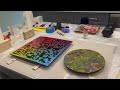 Epoxy coating cardboard and laser cut wood jigsaw puzzles