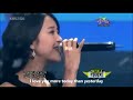 Kim Jong Kook & Baek Ji Young Live (HD) (English Sub)