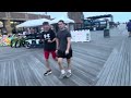 Walking the Jones beach boardwalk(4)