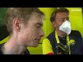 “The fight for the win is over” | Jonas Vingegaard reacts to Stage 19 | Tour de France 2024
