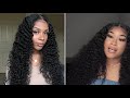 Affordable Vacation Hair | Sensationnel Butta Lace Human Hair Blend Lace Front Wig - Bohemian 28 |