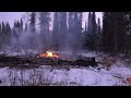 Building a Log Cabin Start to Finish | Timelapse