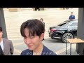 240612 Lee Junho (2PM) 이준호 signing for fans ✍️ through a fence @ Piaget event in Paris, June 12 2024