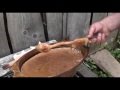 Обработка изделий горячим маслом. Saturation of wood with hot oil.(Wood protection).