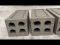 Casting unique and beautiful bricks from wooden molds combined with PVC pipes  - 5 in 1