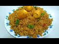 റേഷൻ അരി കൊണ്ട് കുക്കറിൽ മുട്ട ബിരിയാണി  | egg biryani malayalam | ration ari mutta biryani