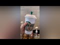 Making Starbucks Drinks TikTok - Best Starbucks Drinks On Tik Tok -  Tiktok Compilation