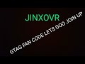 GTAG FAN CODE JOIN UP. code:JINXOVR