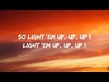 Fall Out Boy-Light 'Em Up (Lyrics Video)