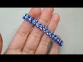 How To Make A Bracelet//Beads Jewelry Making Easy Tutorial/Seed beads