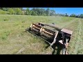 Farmall M Mowing with a New Idea 290 Haybine