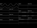 Earthbound - Unused Cave Theme | Oscilloscope view