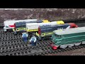 Video Fails Compilation Trains Set LEGO #excavators #railways #keretaapi