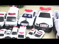 Many Size of Police Car Toy Collection Big Spo Spo Cube Box DIY