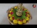 💁Mahalakshmi uruli Decoration ideas at pooja Room/🌸uruli Flower decoration part 2/🙏Pooja Room decor