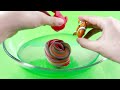 Painting Pinkfong Rainbow Egg SLIME, Cocomelon Dog Bone with CLAY Coloring! Satisfying ASMR Videos