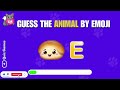 Guess The Animal By Emoji!🐶50 Animal Emoji Quiz