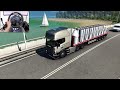 Pomezania Map - Euro Truck Simulator 2 | Thrustmaster TX gameplay