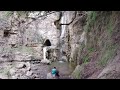 Reaching Black Star canyon falls from the top (Orange County)