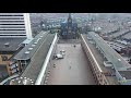 Mooi Schiedam centrum / binnenstad vanuit de lucht met drone (30-3-2019)