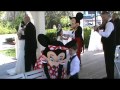 Mickey and Minnie Mouse Attend DISNEY WEDDING Reception - WDW Boardwalk