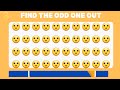 Find the ODD one out || Emoji Quiz || Easy Medium Hard Impossible level |2024 quiz #findoddoneout