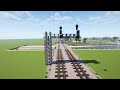 Minecraft - Building A City Timelapse | Metra Train Station | Maple Valley