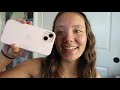 unboxing the pink iphone 13!!