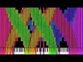 [Black MIDI] Smash Mouth - All Star Black Final.mid | 44,5 Million Notes