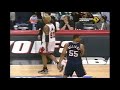 Jayson Williams Pushes Dennis Rodman After Dunk on Him! (Technical Foul) 1998 Playoffs