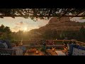 Sunrise Ambience 🌄 Come Relax On Your Cozy Porch At Dawn & Watch The Beautiful Sunrise Of A New Day.