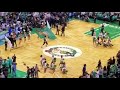 Boston Celtics intro April 15 vs. Bucks