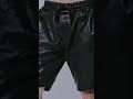 premium quality leather shorts for men. #fashion #mensfashion  #leatherwear #leatherclothing #outfit
