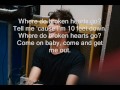 One Direction-Where Do Broken Hearts Go lyrics