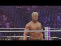 Logan Paul vs Cody Rhodes- Champion vs Champion