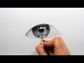 How to draw, shade a realistic eye with teardrop | Step by Step Drawing Tutorial