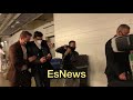 Canelo In English Watch What  He Tells Ryan Garcia After The Huge KO Win Over Campbell ESNEWS BOXING