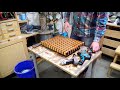 Making 3D end grain cutting board #15