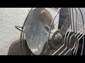 1960s Jack Frost 10” oscillating wall fan