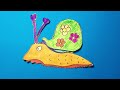 How to Draw a Grumpy Snail | Easy Step by Step Drawing and Coloring for Kids