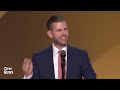 WATCH: Eric Trump speaks at 2024 Republican National Convention | 2024 RNC Night 4