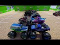 Toy Diecast Monster Truck Racing Tournament | Round #25 | Spin Master MONSTER JAM Series #8 🆚 #24