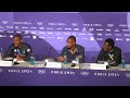 QUINCY HALL DIGS DEEP FOR 400M OLYMPIC GOLD IN 43.40, BEATS MATTHEW HUDSON-SMITH | PRESS CONFERENCE