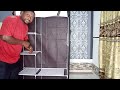 How to fix 2 in 1 portable wardrobe (Create Space In Your Room)