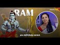 Why do Indians chant Ram naam?