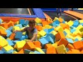 i nearly BROKE my BACK at a TRAMPOLINE PARK at TOPJUMP *not clickbait*