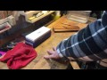 Sharpening a no 8 round iron using stones