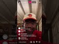 Donald Glover instagram live 7/19/24