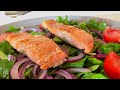 Healthy and delicious salad in 5 minutes! How to Make Salmon Salad?