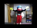 Guy dances in creepy Klonoa costume